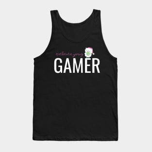 Christmas nunu on Authentic young Gamer T shirt Tank Top